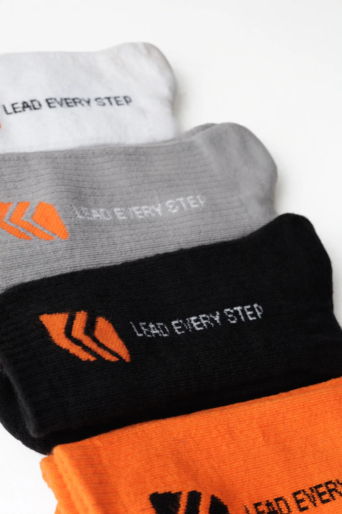 Orange PACE SOCKS, view 2