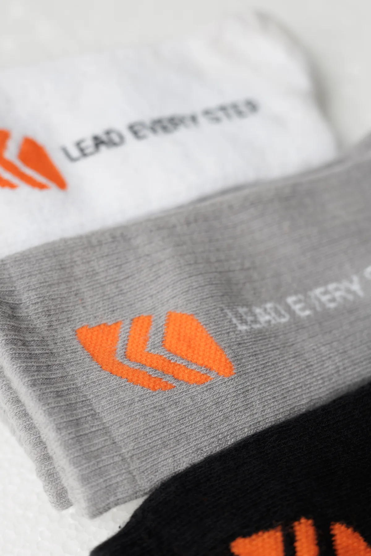 Orange PACE SOCKS, view 3
