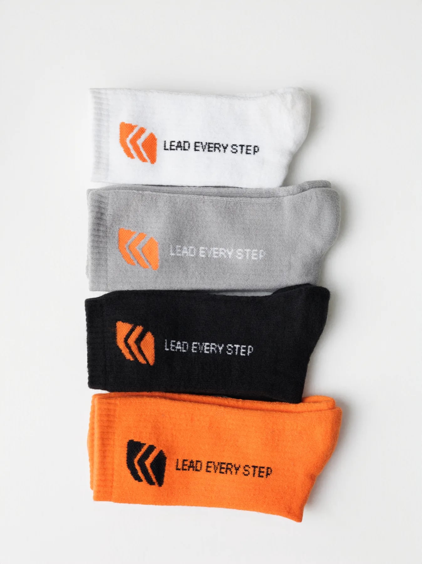 Orange PACE SOCKS, view 4
