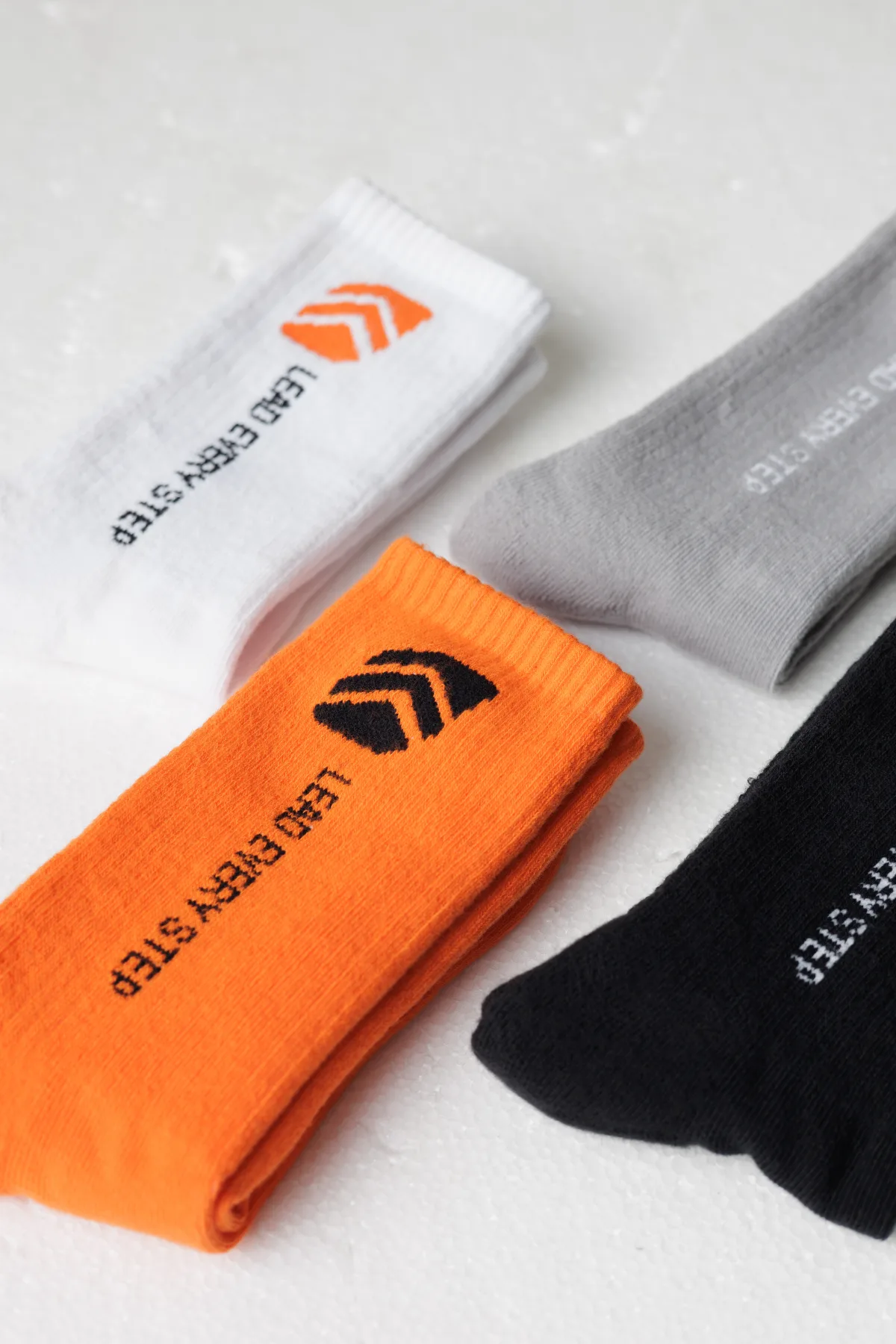 Orange PACE SOCKS, view 8
