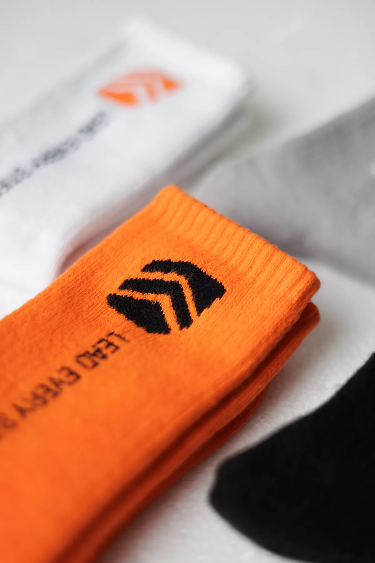 Orange PACE SOCKS, view 9